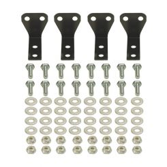 Derale Oil Cooler Mounting Brackets For Stacked Plate Oil Coolers
