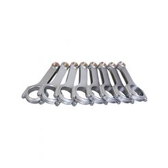 Eagle Connecting Rod H Beam 6.125 in Long Bushed 7/16 in Cap Screw
