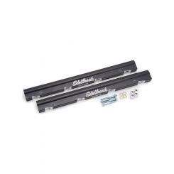 Edelbrock Fuel Rails Super Victor LS3 Aluminium Black Anodized Chevrolet