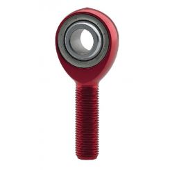 FK Rod Ends Alloy Rod End 1/4Thread R/H Anodised Red