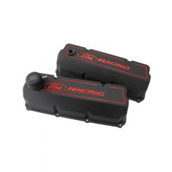 Ford Performance Ford 351C Black Alloy Rocker Valve Covers Ford Ra (6582-Z351B)