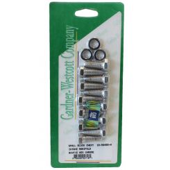 Gardener-Westcott Chev Intake Manifold Hex Bolt Polished Stainle