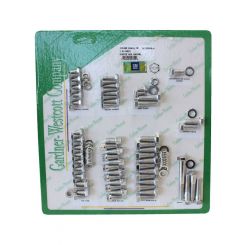 Gardener-Westcott Sbc Engine Dress Up Kit Polished S/Steel Chevy