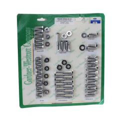 Gardener-Westcott Ford Engine Dress Up Kits 289-302W Hex Chrome Pl