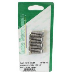 Gardener-Westcott Sbc Valve Cover Bolt Kit S/Steel Hex Suit Alloy Co