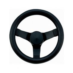 Grant Classic 10-1/4" Dia 3 Spoke Black Foam, 2-1/2 Dish