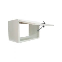 Hephner Racing Products Overhead Cabinet 24" Single Flip Up Door (6509-24-WHT)