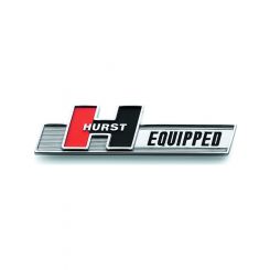 Hurst Emblem - Hurst Equipped - Plastic - Chrome - Universal - Each
