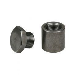 Innovate Motorsports Extended O2 Sensor Bung & Plug 1" Tall, Stainless S