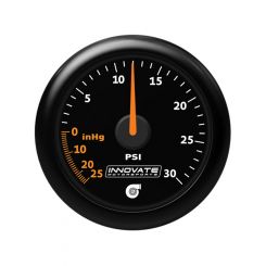 Innovate Motorsports Mtx-A Boost/Vacuum Gauge 2-1/16" Analog, 25In/Hg-30