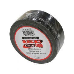 ISC Racers Tape Extreme Duty Tape Black 2" Wide X 90Ft Roll (4004)