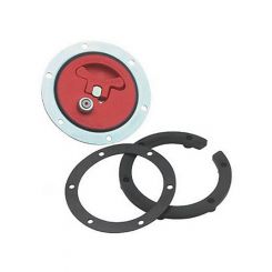 Jaz Fuel Cell Filler Plate Vented Positive Lock Cap Flat Mount 6-B