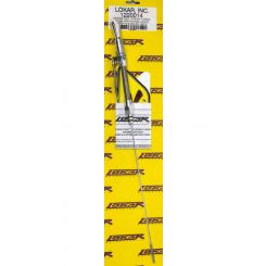 Lokar Flexible Locking Dipstick Sbc Pre-1979 Lh Side, Silver