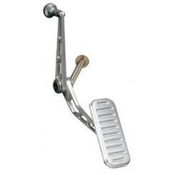 Lokar Billet Alloy Gas Pedal 55-57 Chev Ball Milled