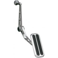 Lokar Billet Alloy Gas Pedal 55-57 Chev With Rubber Insert