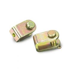 Lokar Rod End Clevis Steel Cadmium Parking Brake Cable Wilwood / Chev