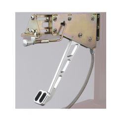 Lokar Billet Under Dash Foot Operate Handbrake-W/Rubber & Windows