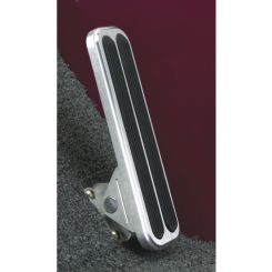 Lokar Billet Eliminator Floor Mount Gas Pedal With Rubber