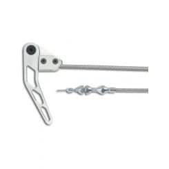 Lokar Stainless Hood Release & Cable And Billet Lever