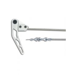 Lokar Stainless Hood Release & Cable And Billet Lever R/H Mo (HR1100HTR/H)