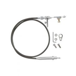 Lokar Kickdown Cables Suit C4 Black Kit
