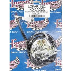 Lokar Kickdown Cables Suit Aod Black Kit