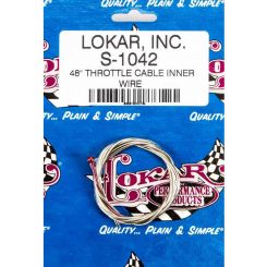 Lokar Replacement 48 Throttle Cable Innerwire