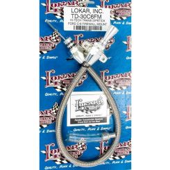 Lokar Ford C6 Flexible Gear Box Dipstick Firewall Mount