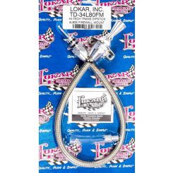 Lokar Gm 4L80E Dipstick Firewall Mount Trans Dipstick