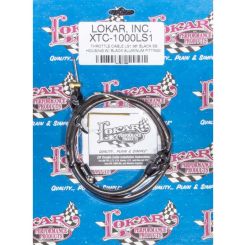 Lokar 36 Ls1/Ramjet Throttle Cable Black Midnight Series