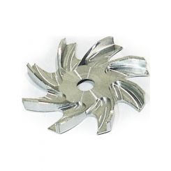 March Performance March Polished Alloy Alt Fan Alternator Fan Chev,Ford