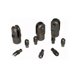 Meziere Weld In Clevis 1/2" Bolt Hole 3/8" Slot, 1-1/2" X .065" Tube