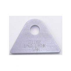 Meziere Flat Tabs, 1/4" Hole, Qty 20 5/8" Height, Straight
