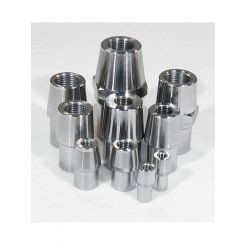 Meziere Threaded Tube End 5/16-24 Lh 3/4" X .065" Tube, 4130 Steel