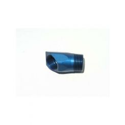 Meziere 45 Degree Adapter Fitting Suit Elect Water Pump Blue