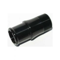 Meziere 1-1/4" Short Hose Fitting Suit Elect Water Pump Black