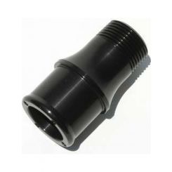 Meziere 1" NPT to 1.50" Hose Fitting Suit Elect Water Pump Black
