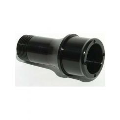 Meziere Long Hose Fitting, 1-3/4" Suit Elect Water Pump Black