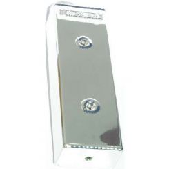 Meziere Coolant Recovery Tank Polished 1/8"Npt Ports 10"H X 2"W X 3"D
