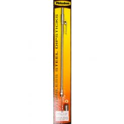 Milodon Universal S/Steel Flexible 17" Dipstick With Weld In Bung