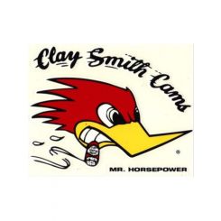Mooneyes Clay Smith Sticker ( Right ) Mr Horsepower 2-3/4 X 3-1/2" (CSD17R)