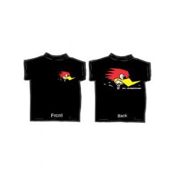 Mooneyes Clay Smith Mr Horsepower Black Tshirt Xx Large (CST02BKXX)