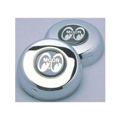 Mooneyes Logo Horn Button Chrome Ea (GS8027)