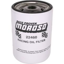 Moroso Racing Oil Filter Chev, 5.25 Long, 13/16-16Unf