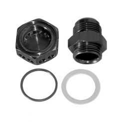 Moroso Vent -12An Fittings Positive Seal Attaches To Valve Cover