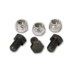 Moroso Sbc Converter Bolts 3/8X24X5/8 3 Bolts & Nuts Use Arp When Ni