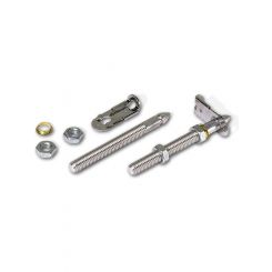 Moroso Quick Release Hood Pin Set, 3/8 Aluminium Pins