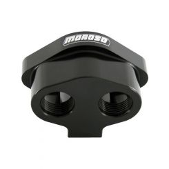 Moroso Remote Thermostat Housing Inlets Ports Bottom