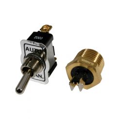 Moroso Automatic Thermostatic Fan Or Waterpump Switch Screw In Npt