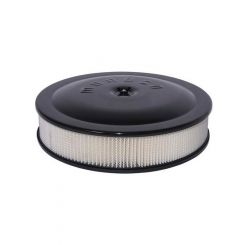Moroso 14 X 3 Blk Air Filter Assembly 5 1/8" Neck 3" Height Rec Base